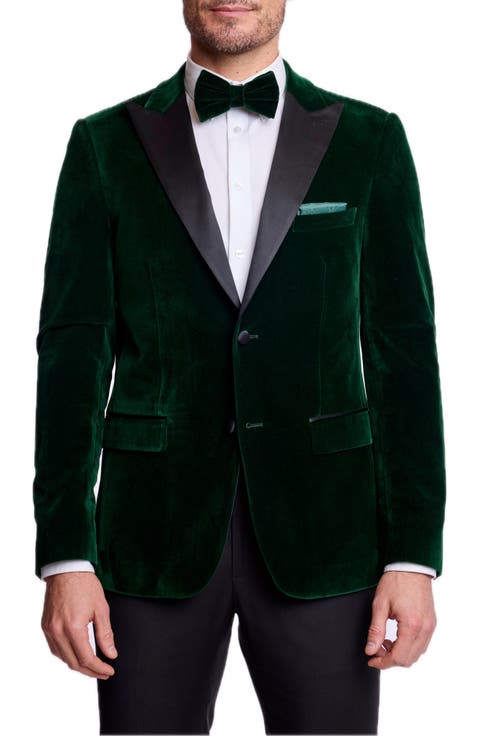 Kyle Peak Lapel Velvet Tuxedo Jacket