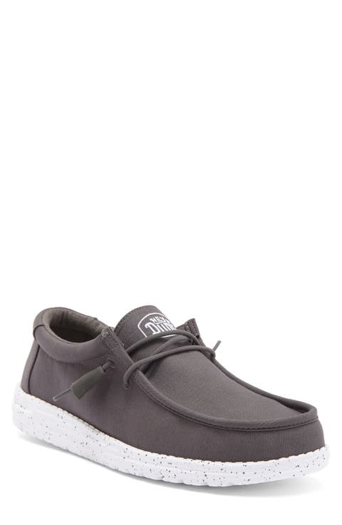 Wally Slub Canvas Slip-On Shoe (Men)