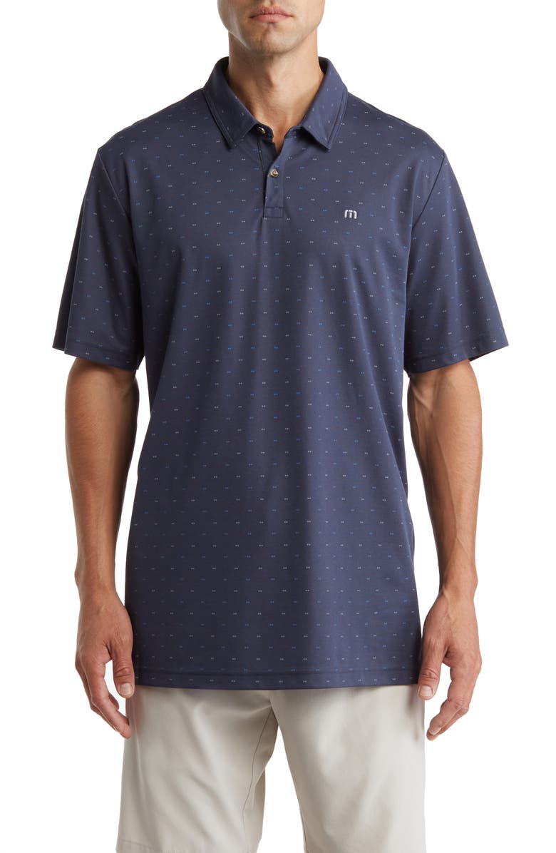TravisMathew Desert Park Cotton Blend Polo, Main, color, 
