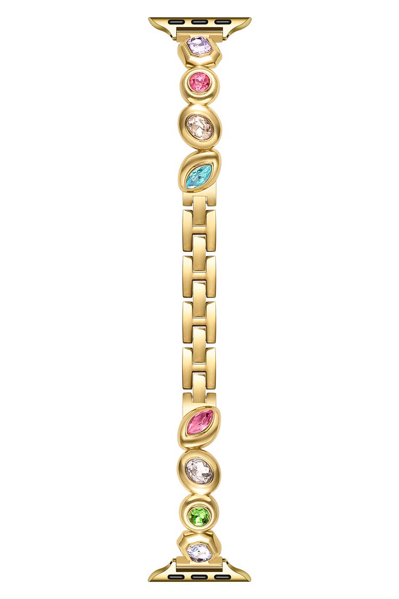 Honey Apple Watch® Bracelet Watchband, Main, color, GOLD