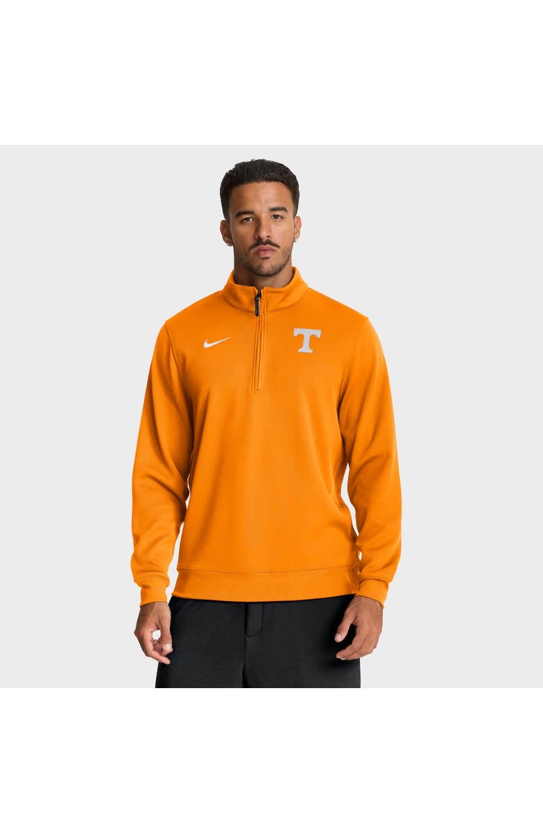 Nike Men's Nike Tennessee Orange Tennessee Volunteers 2025 Coaches Premium Dri-FIT Half-Zip Pullover, Main, color, Tennessee Orange