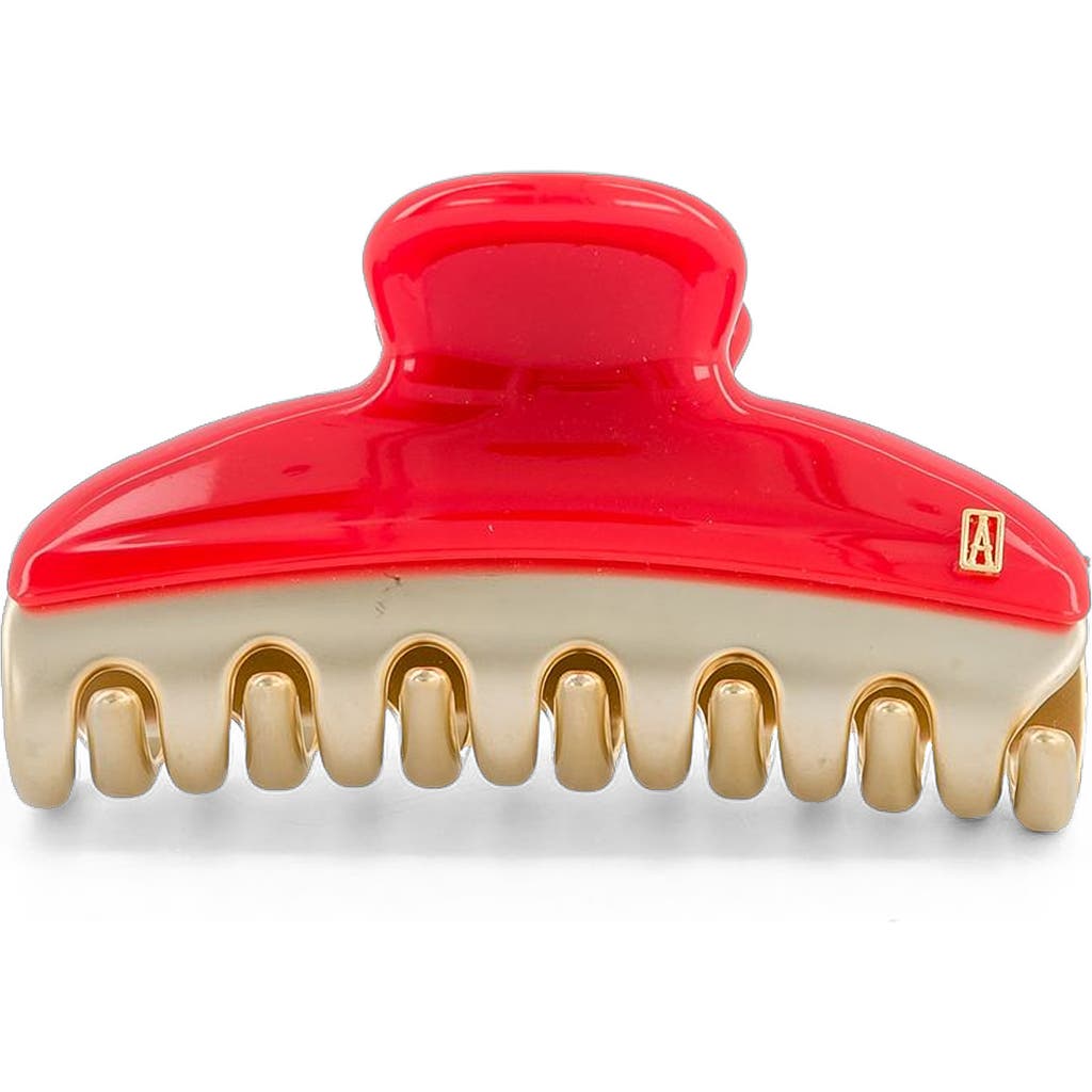 Alexandre de Paris Vendome Hair Claw Clip in Red at Nordstrom