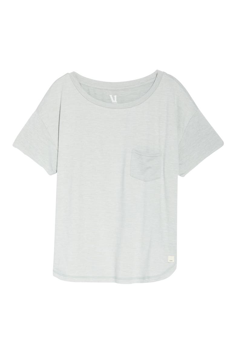 Lux Performance T-Shirt, Alternate, color, DOVE GREY
