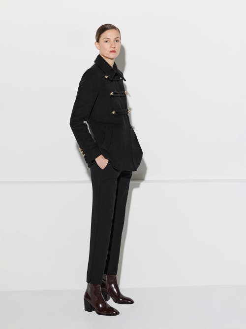 Callas Milano Clara Double-face Virgin Wool In Black