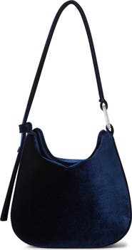 Akris Mini Anna Velvet Hobo Bag