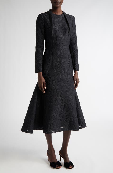 Elisabeth | Floral Long Sleeve Fit & Flare Dress
