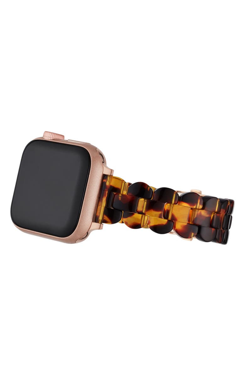 Kate Spade New York acetate 16mm Apple Watch<sup>®</sup> bracelet watchband, Alternate, color, 