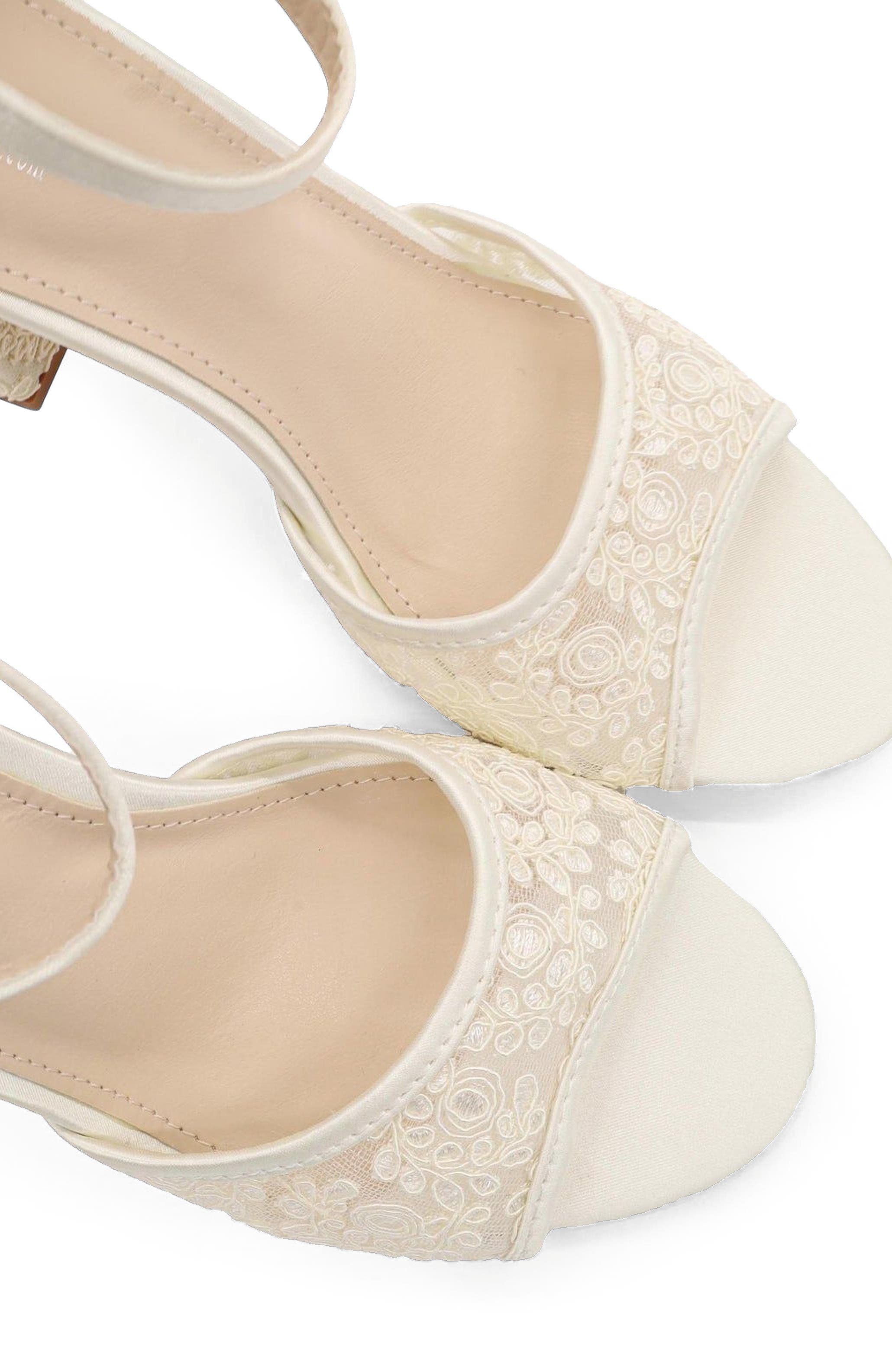Faith Crochet Lace Block Heel Sandals, Alternate, color, Ivory