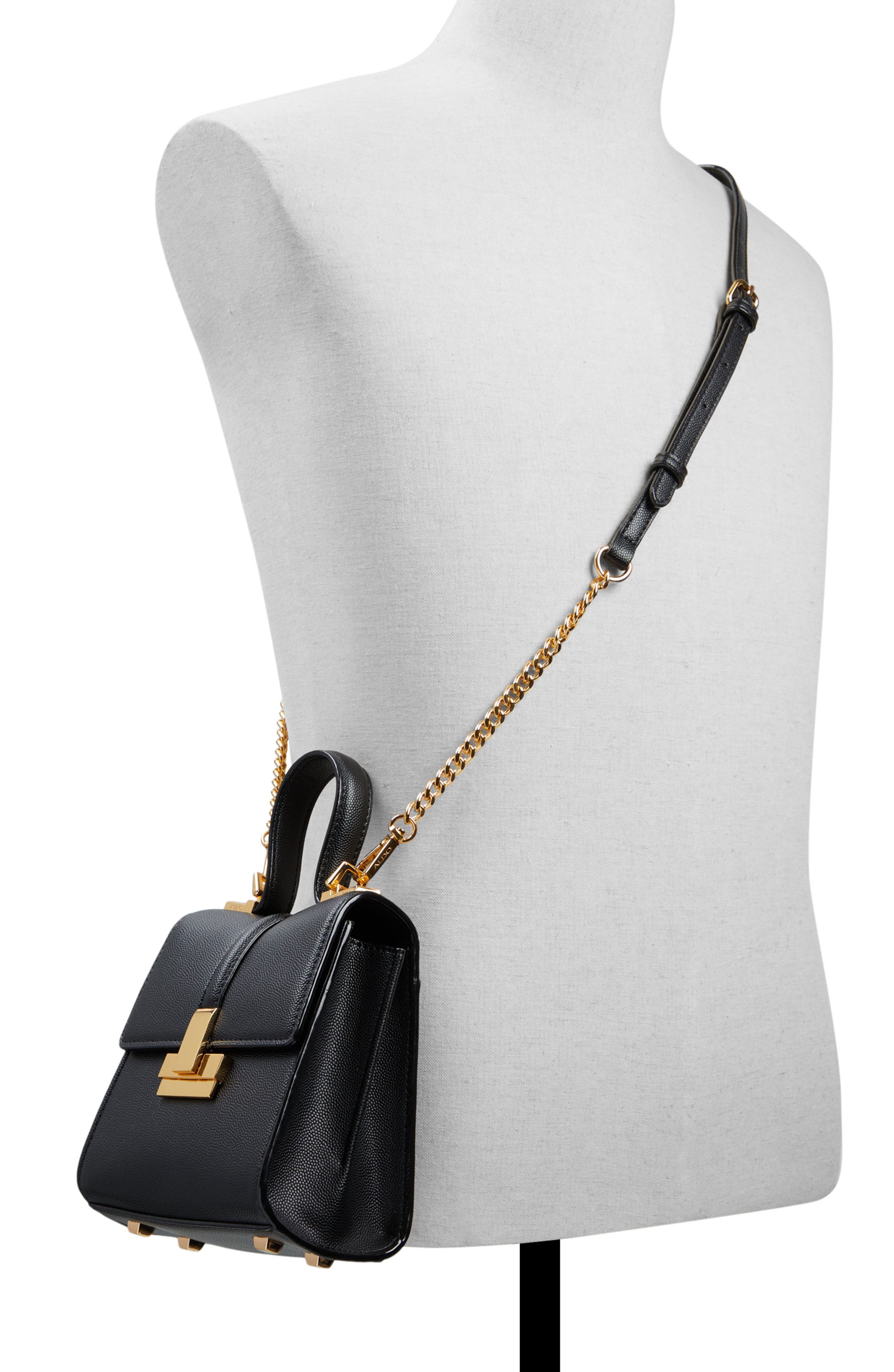 ALDO Kalanie Faux Leather Top Handle Bag, Alternate, color, 