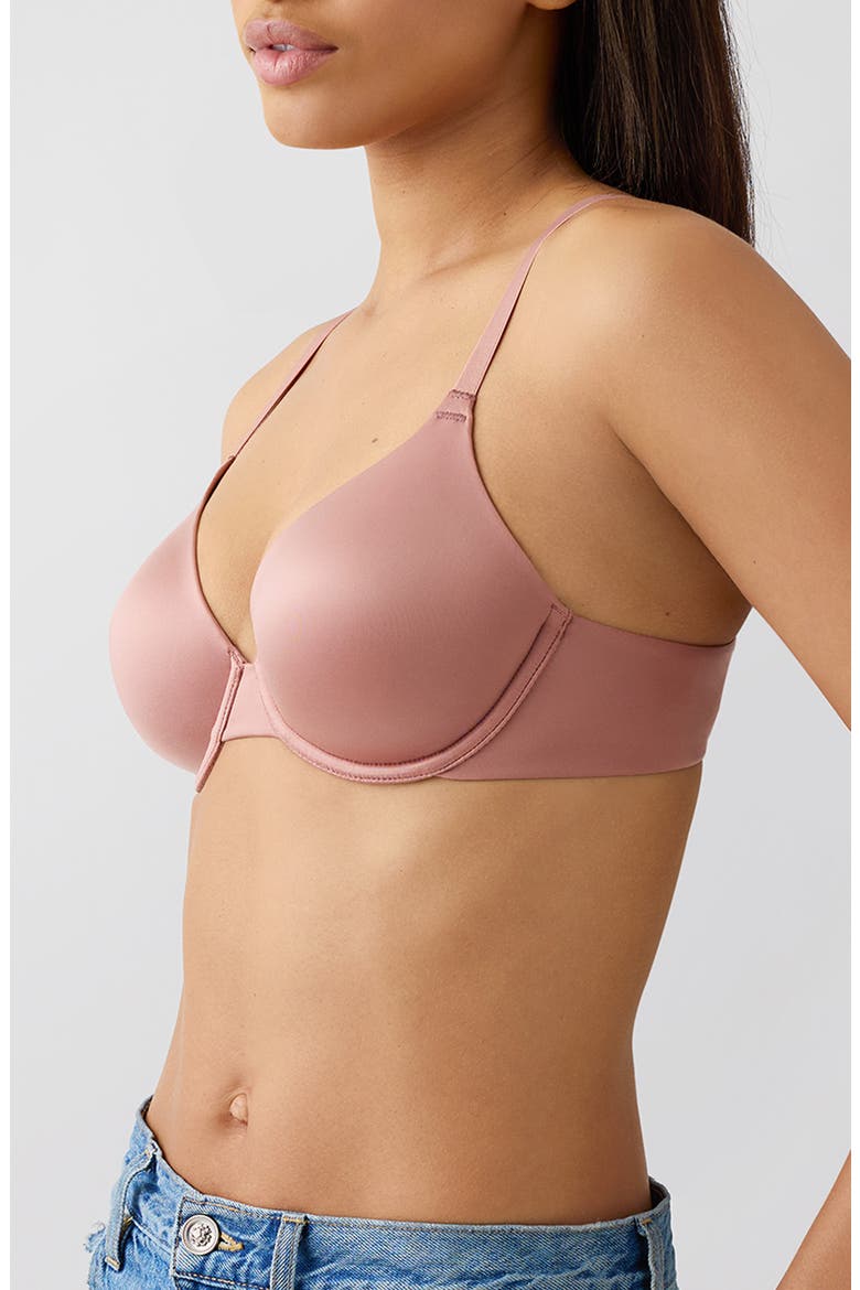 Future Foundation Underwire T-Shirt Bra, Alternate, color, BURLWOOD