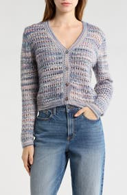 Lush Open Knit Cardigan