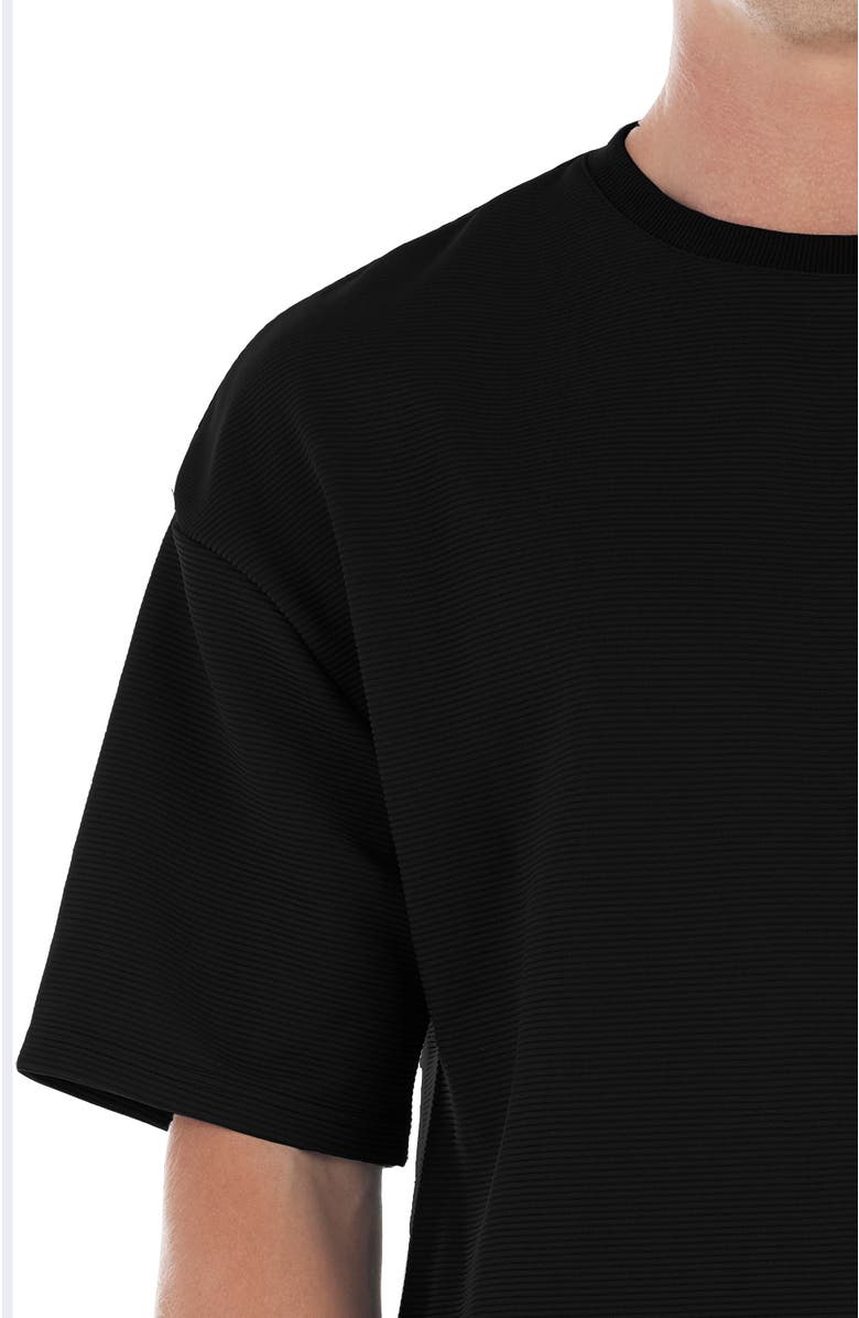 NANA JUDY Roxford Boxy T-Shirt, Alternate, color, Black