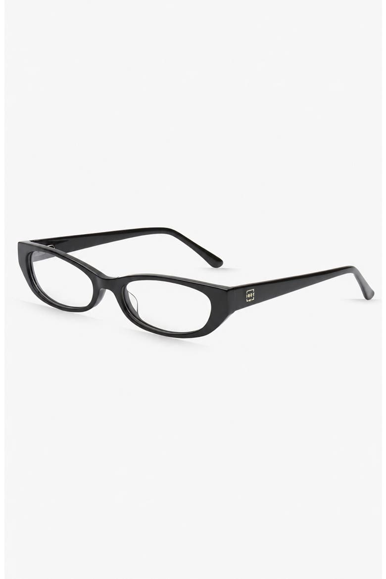 Gisele Blue Light Glasses, Alternate, color, Black