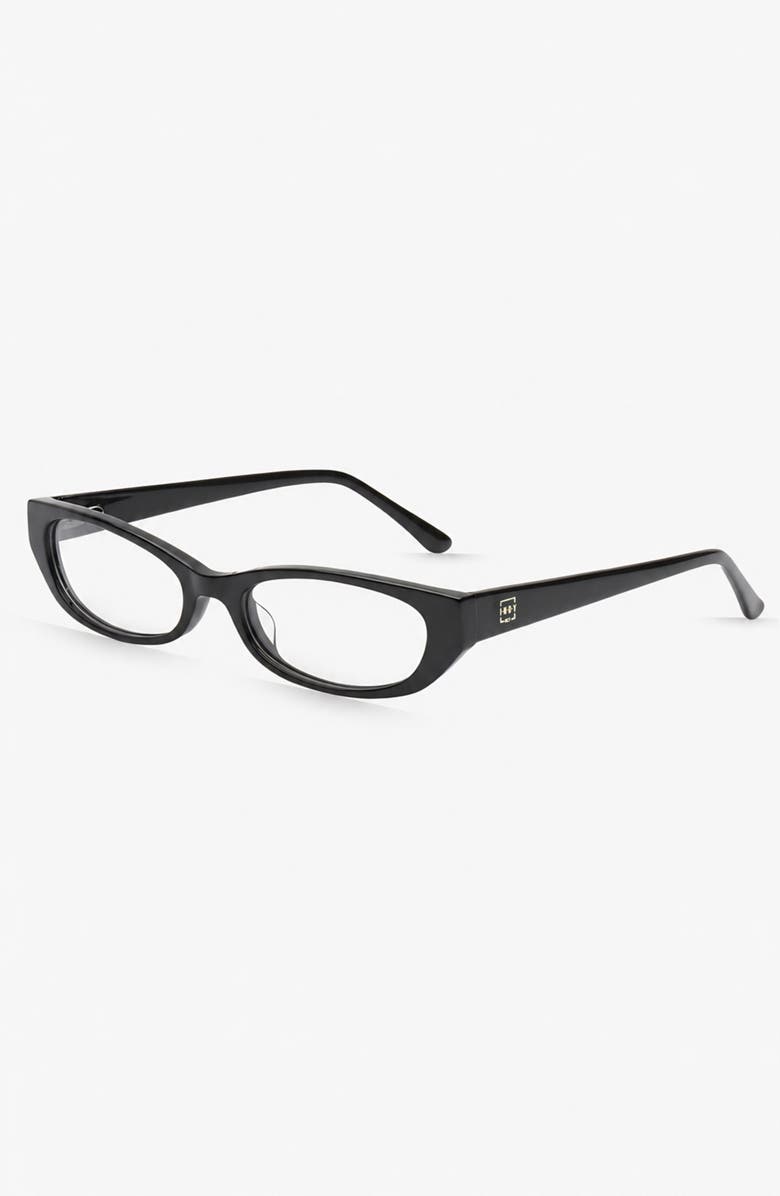 INDY Gisele Blue Light Glasses, Alternate, color, Black