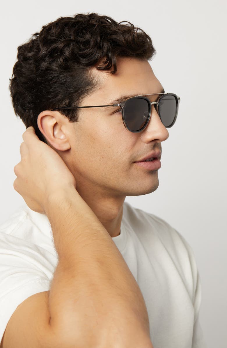 DIFF Camden 52mm Polarized Aviator Sunglasses, Alternate, color, 