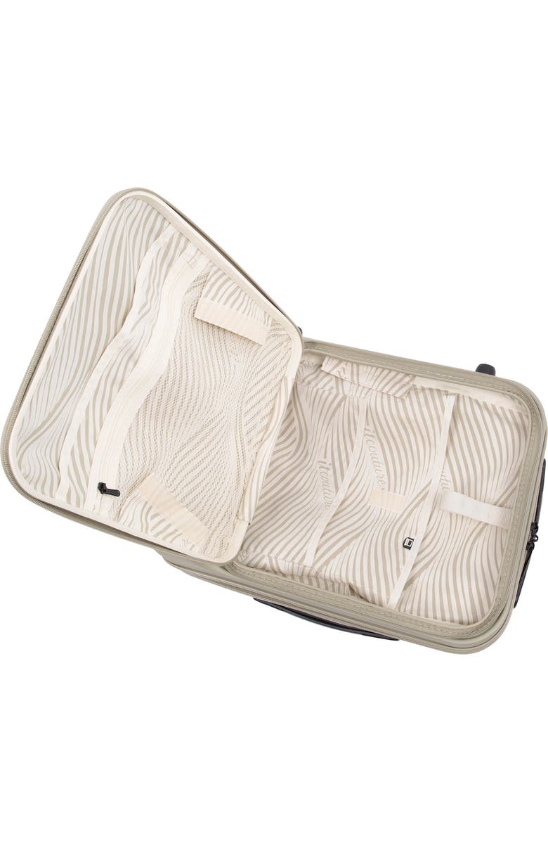 IT COUTURE Luminita 22-Inch Hardshell Spinner Suitcase, Alternate, color, White / Eucalyptus