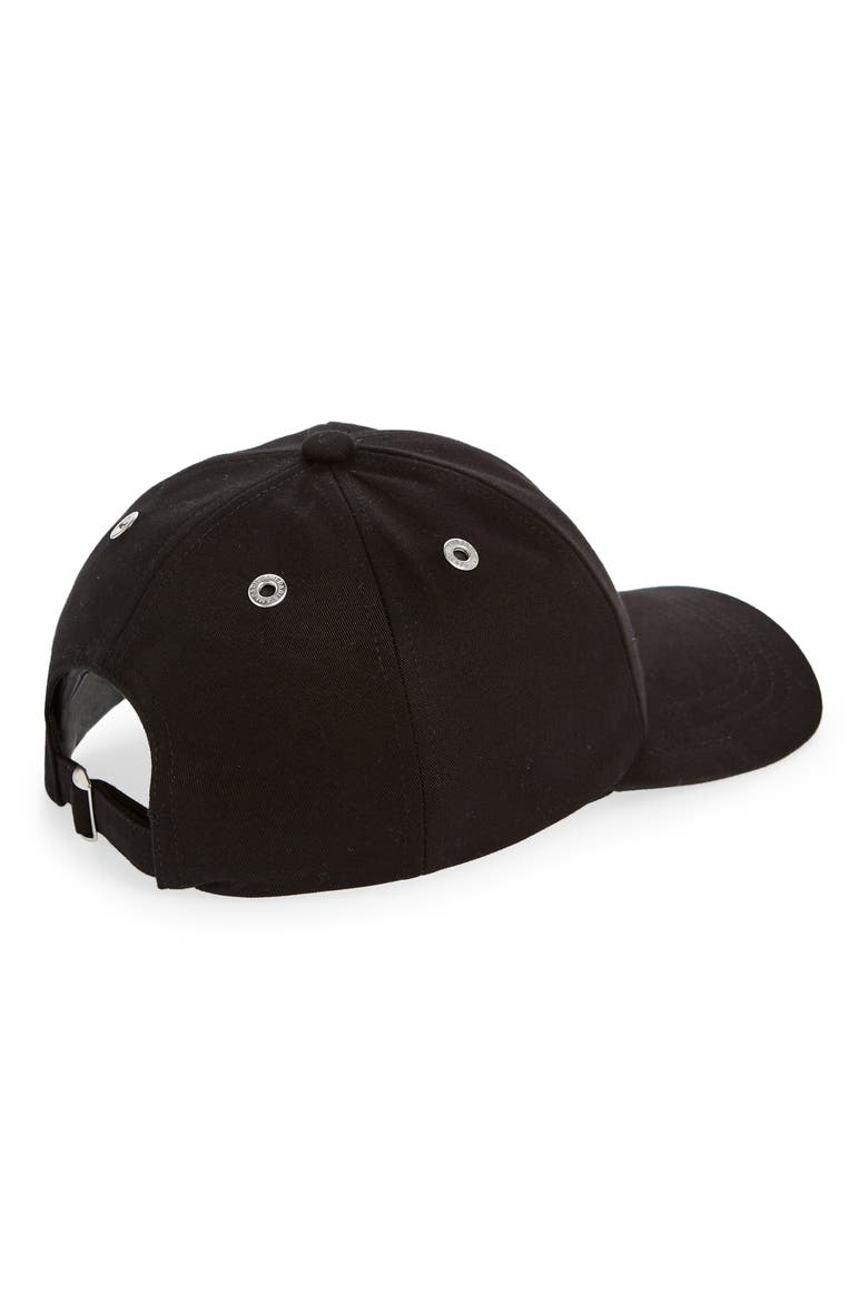 Ami de Coeur Embroidered Adjustable Baseball Cap, Alternate, color, 001 NOIR