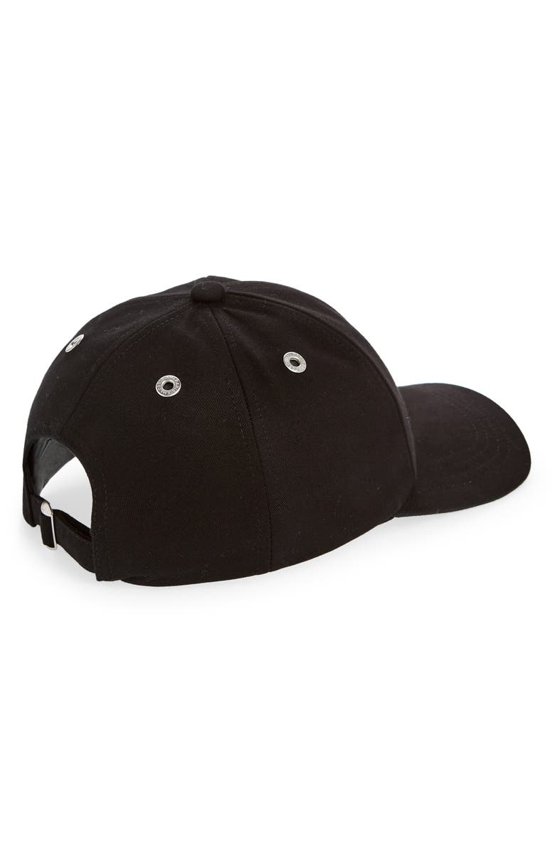 AMI PARIS Ami de Coeur Embroidered Adjustable Baseball Cap, Alternate, color, 001 Noir