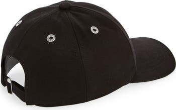 【AMI】 de Coeur Embroidery Cap Black Black Cap | Ami De Coeur | AMI PARIS US