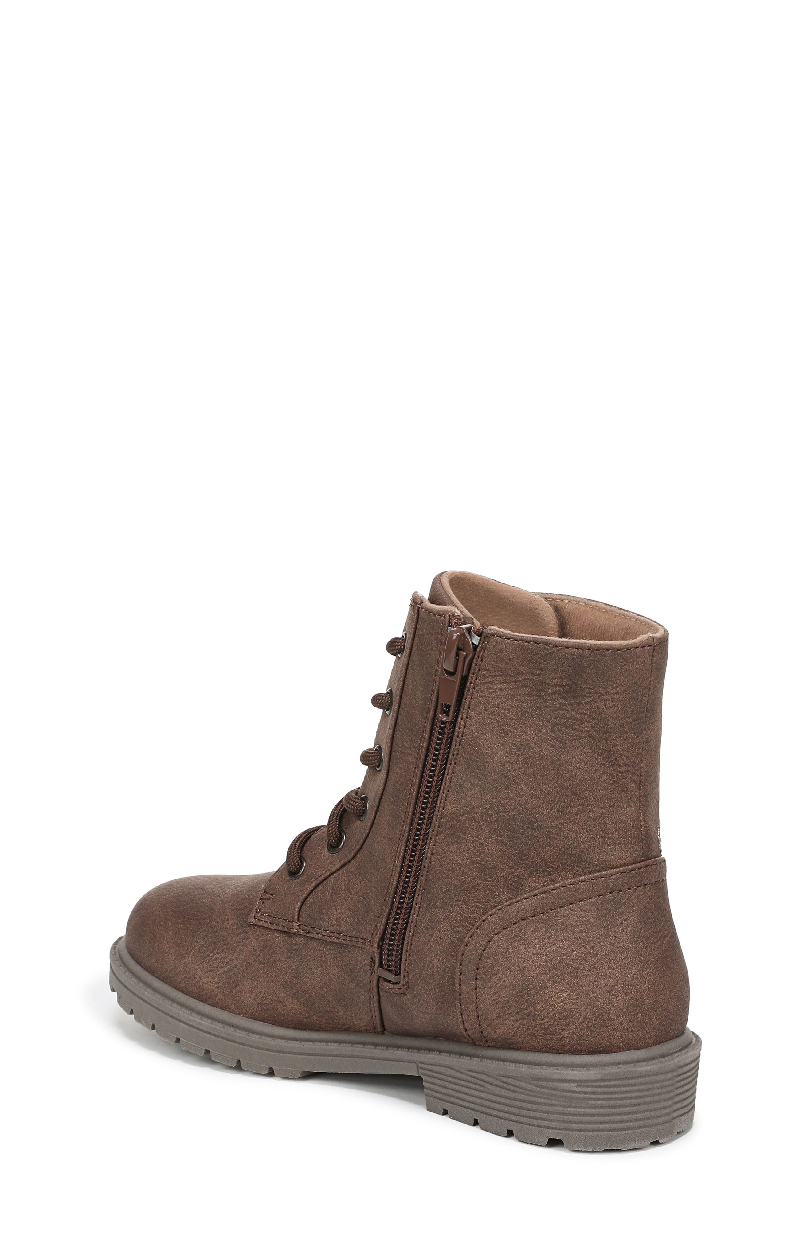 Kids' Rena 2 Faux Leather Boot, Alternate, color, SADDLE BLUSH FAUX NUBUCK