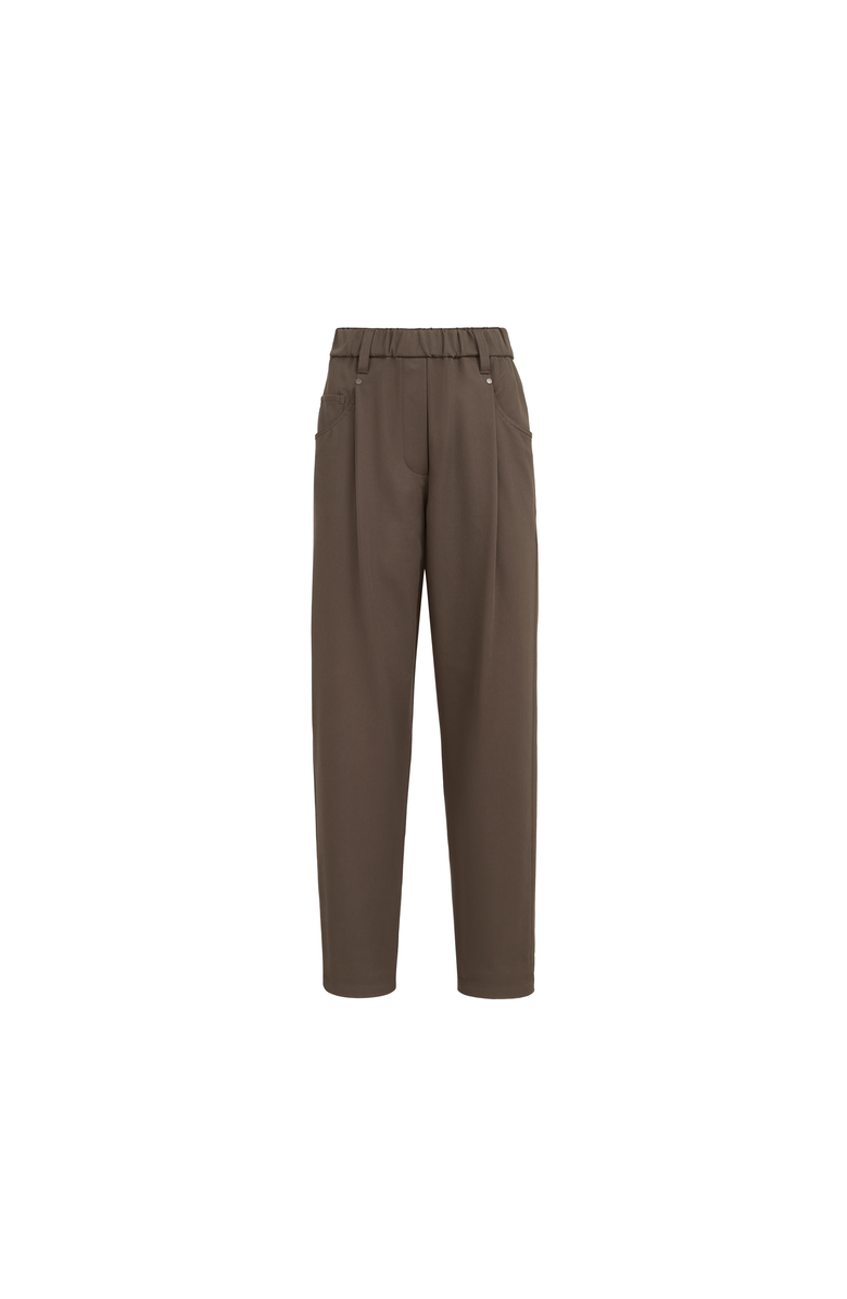Brunello Cucinelli Baggy trousers, Main, color, Pine Cone Brown