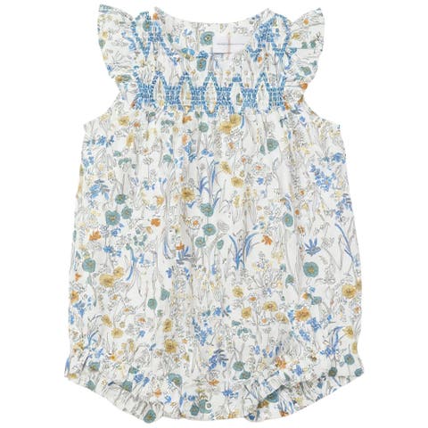 Floral Woven Bubble Romper (Toddler)