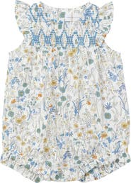 Charlotte & George Floral Woven Bubble Romper