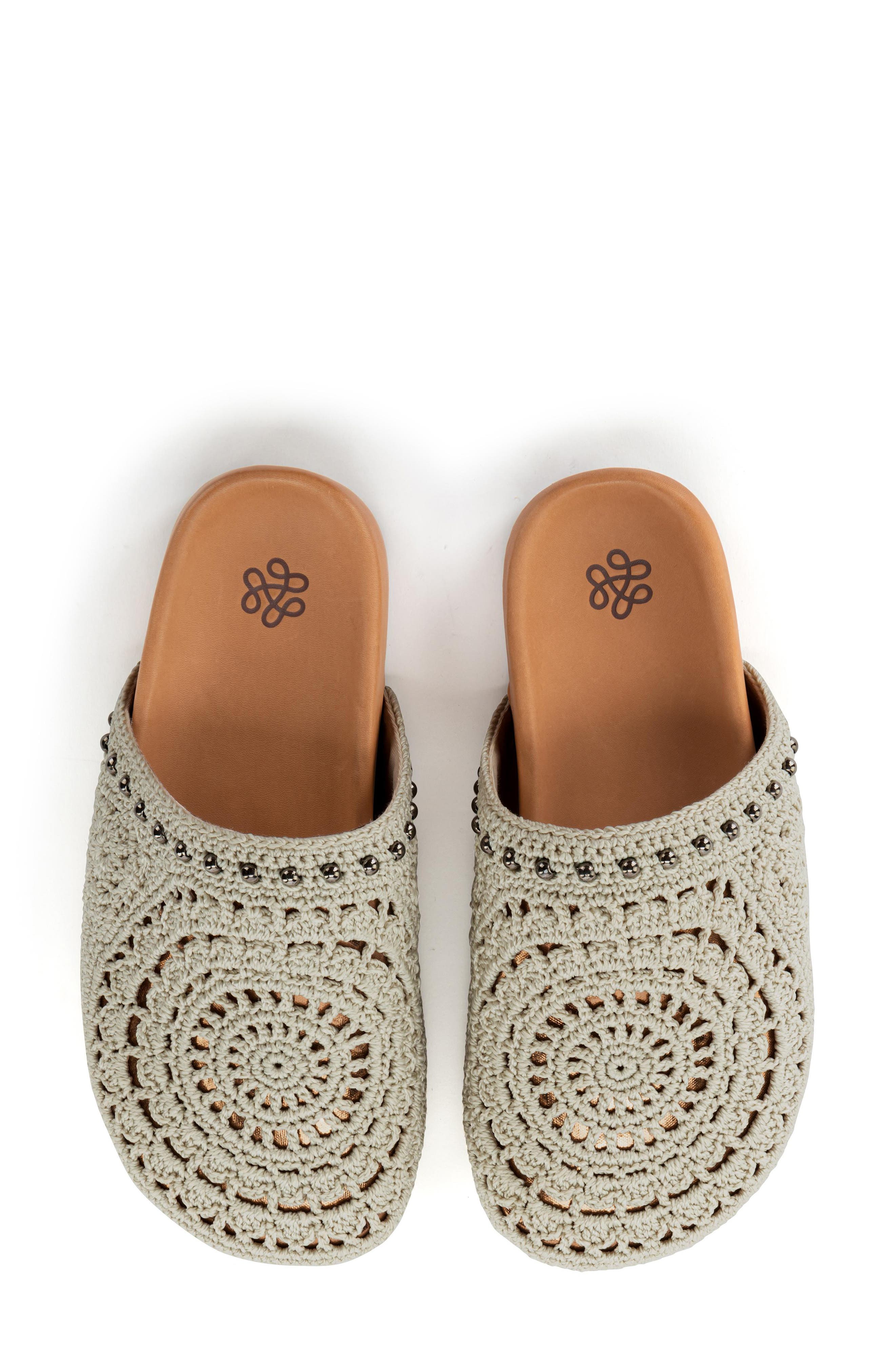 The Sak Bolinas Clog, Alternate, color, Natural Grey Medallion