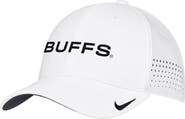 Nike Men's Nike White Colorado Buffaloes 2026 On-Field AeroBill SwooshFlex Dri-FIT Hat