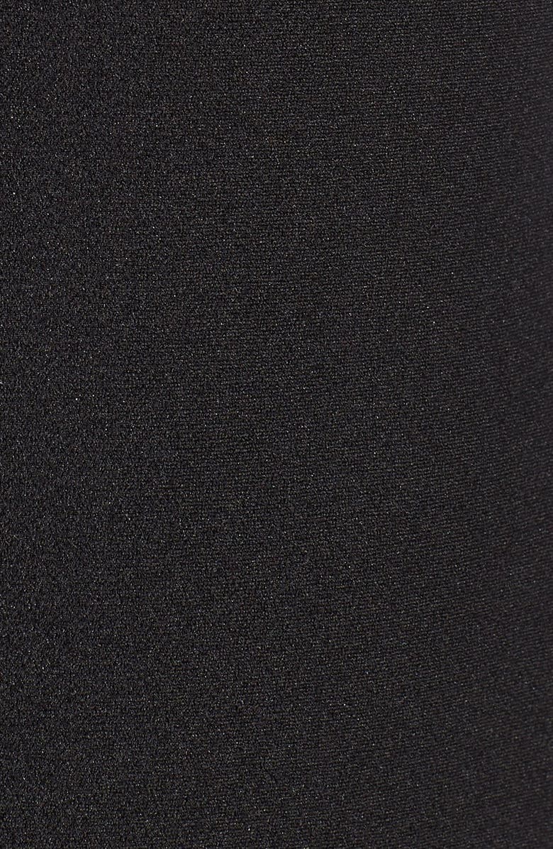 Missguided Halter Body-Con Midi Dress, Alternate, color, Black