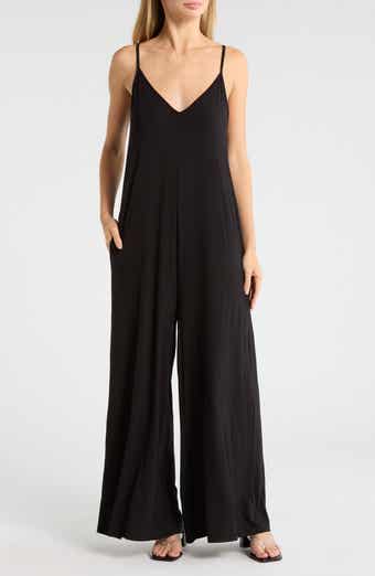 WEST K V-Neck Strappy Jumpsuit