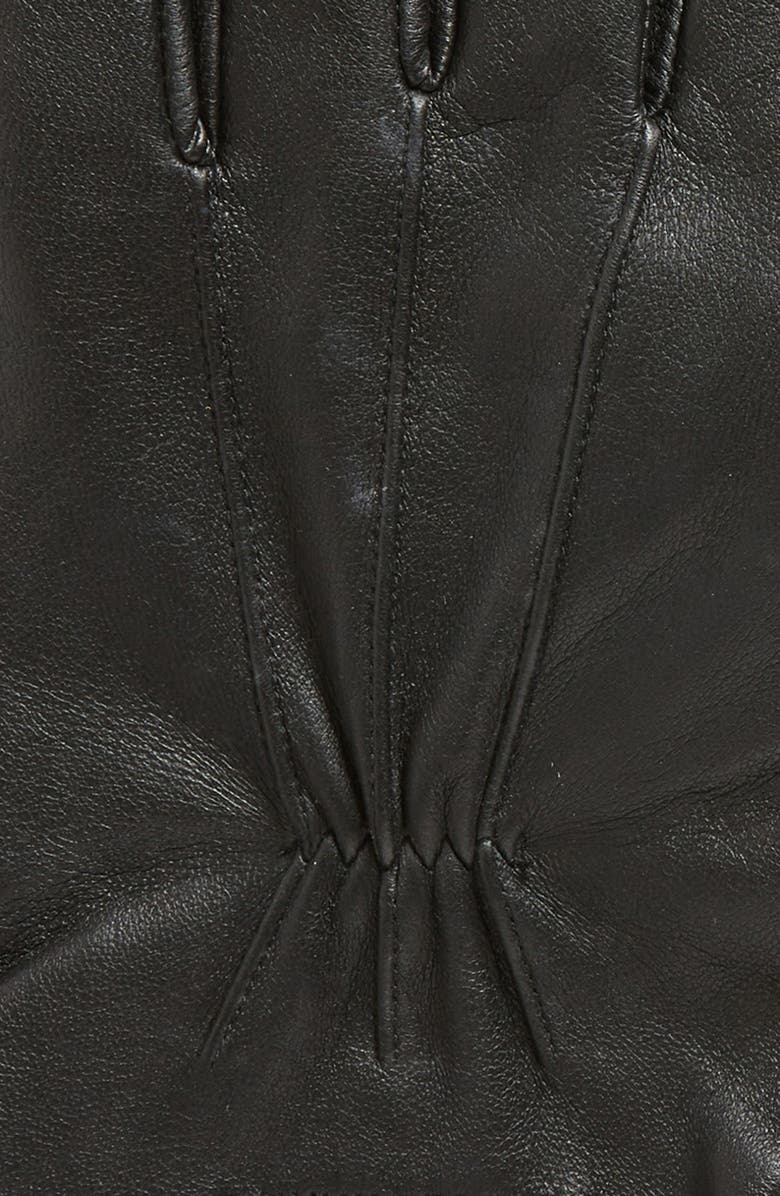 Cole Haan Points Leather Gloves, Alternate, color,
