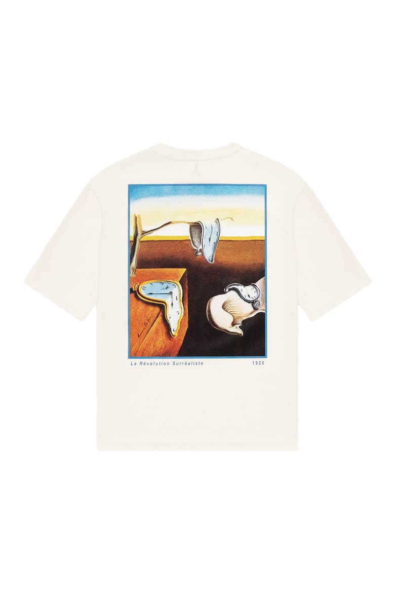 The Art Cotton T-Shirt, Alternate, color, Cream