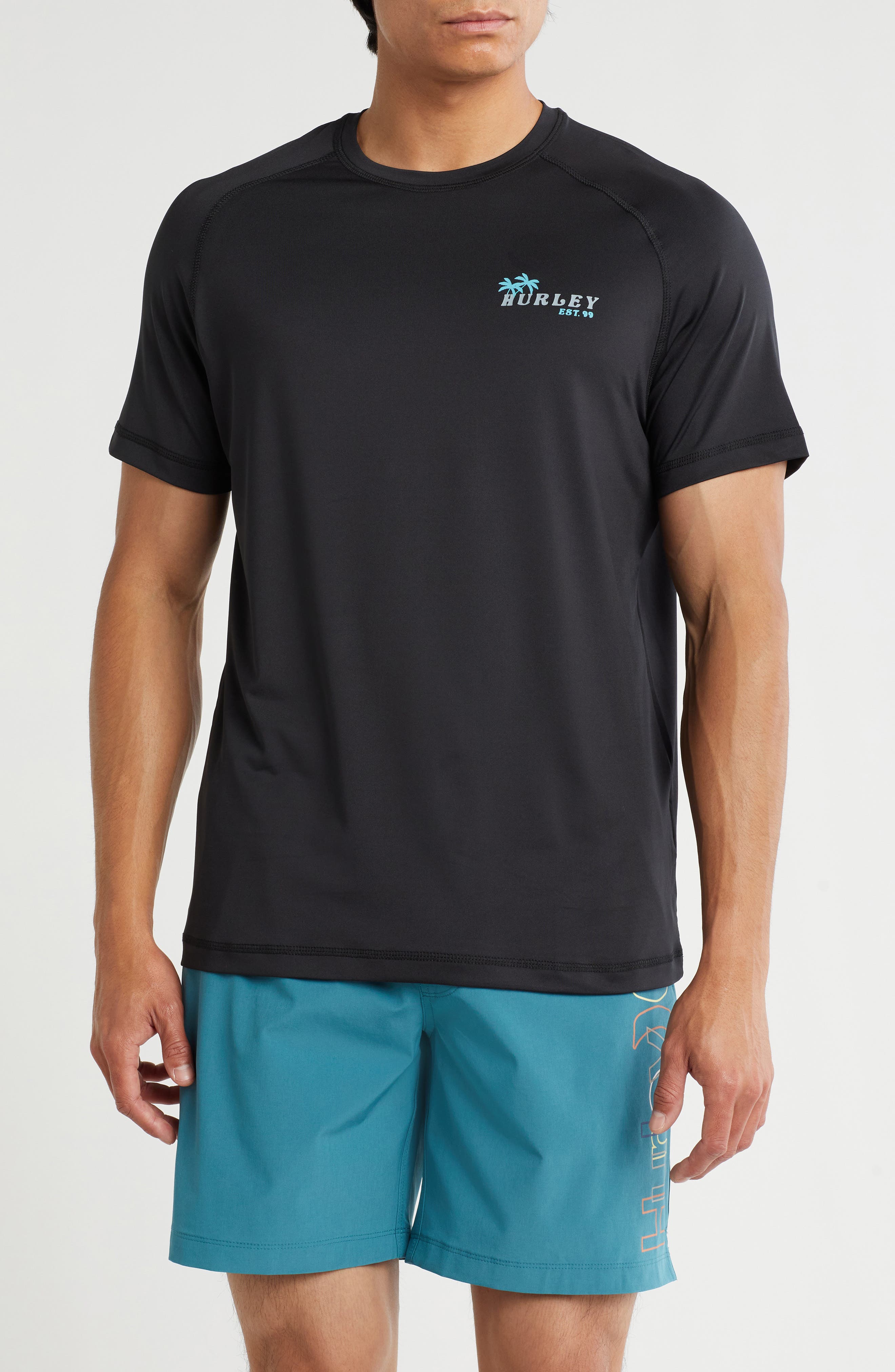 Hurley Beach Short Sleeve UPF 50+ Sun Shirt