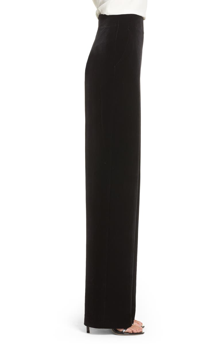 Eliza J Wide Leg Velvet Trousers, Alternate, color,