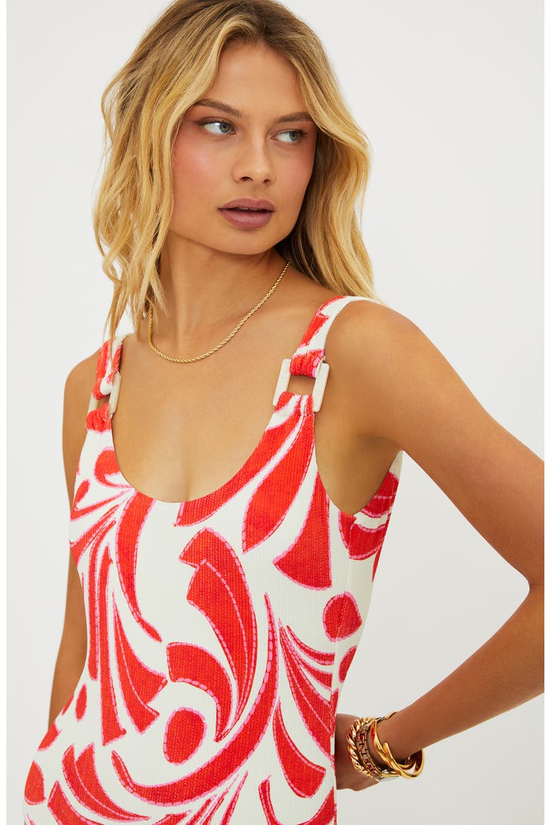 Beverly One-Piece Swimsuit, Alternate, color, SUNSHINE DUNES