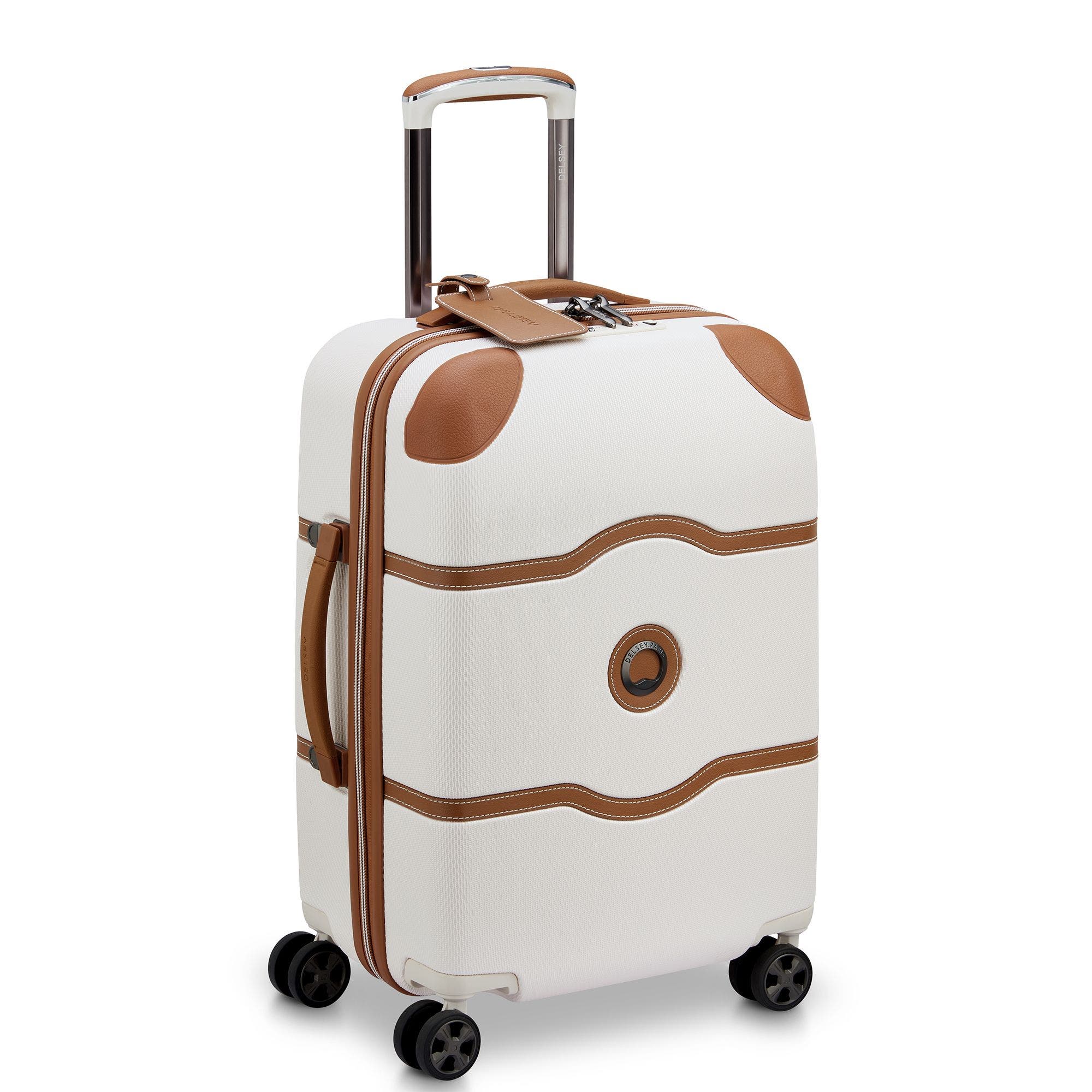 Delsey Paris Chatelet Air 2.0 Carry on 21 Inch Hardside Luggage with Spinner Wheels, Main, color, Angora