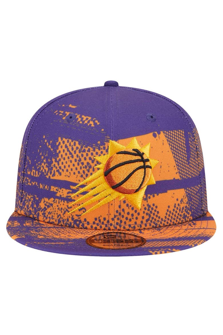 Men's New Era Purple Phoenix Suns Tip-Off 9FIFTY Snapback Hat, Alternate, color, Purple