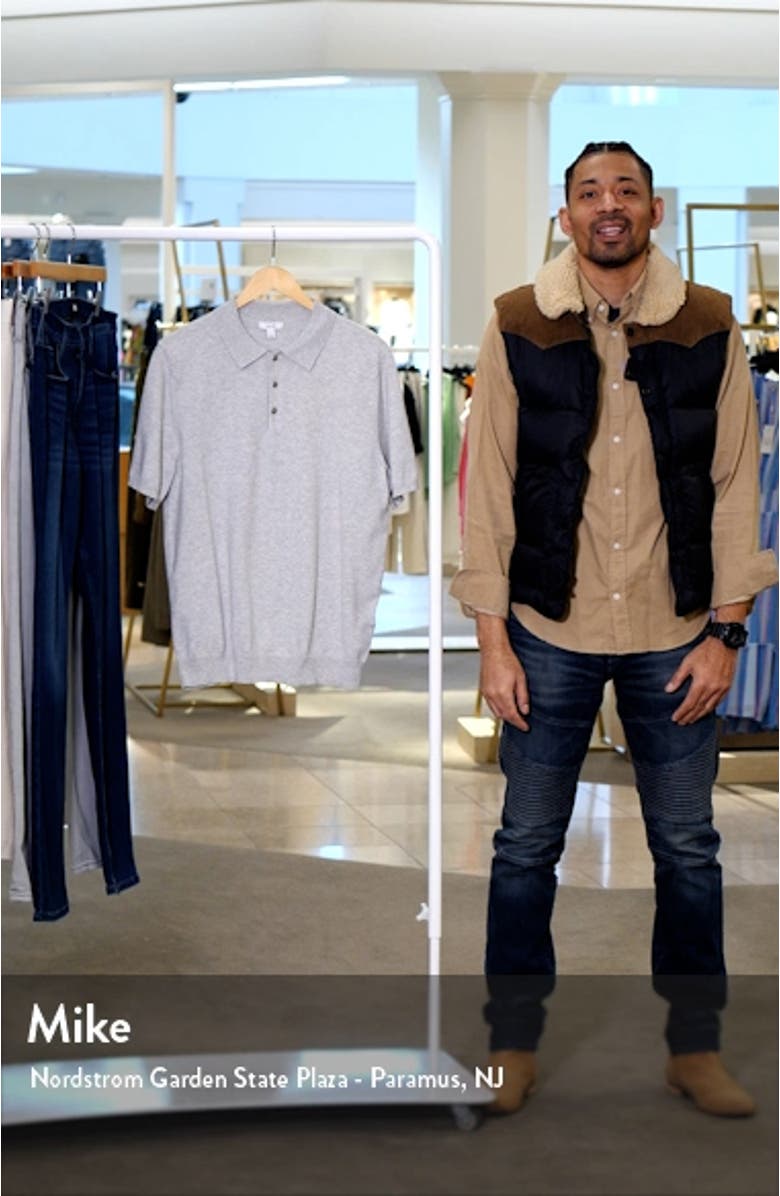 Wilton Cotton Blend Polo Sweater, sales video thumbnail