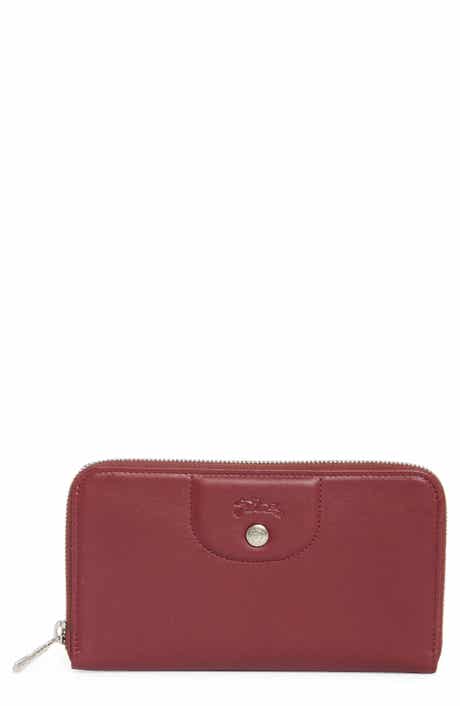 Longchamp Le Pilage Cuir Zip Wallet