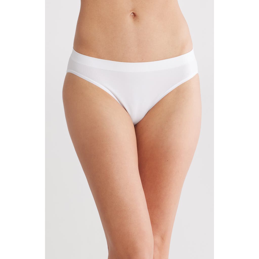 Nordstrom Rack Everyday Assorted 5-pack Bikinis In White