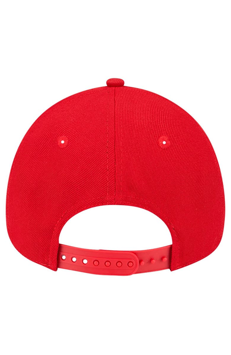 New Era Men's New Era  Red Washington Capitals Core A-Frame 9FORTY Adjustable Hat, Alternate, color, 