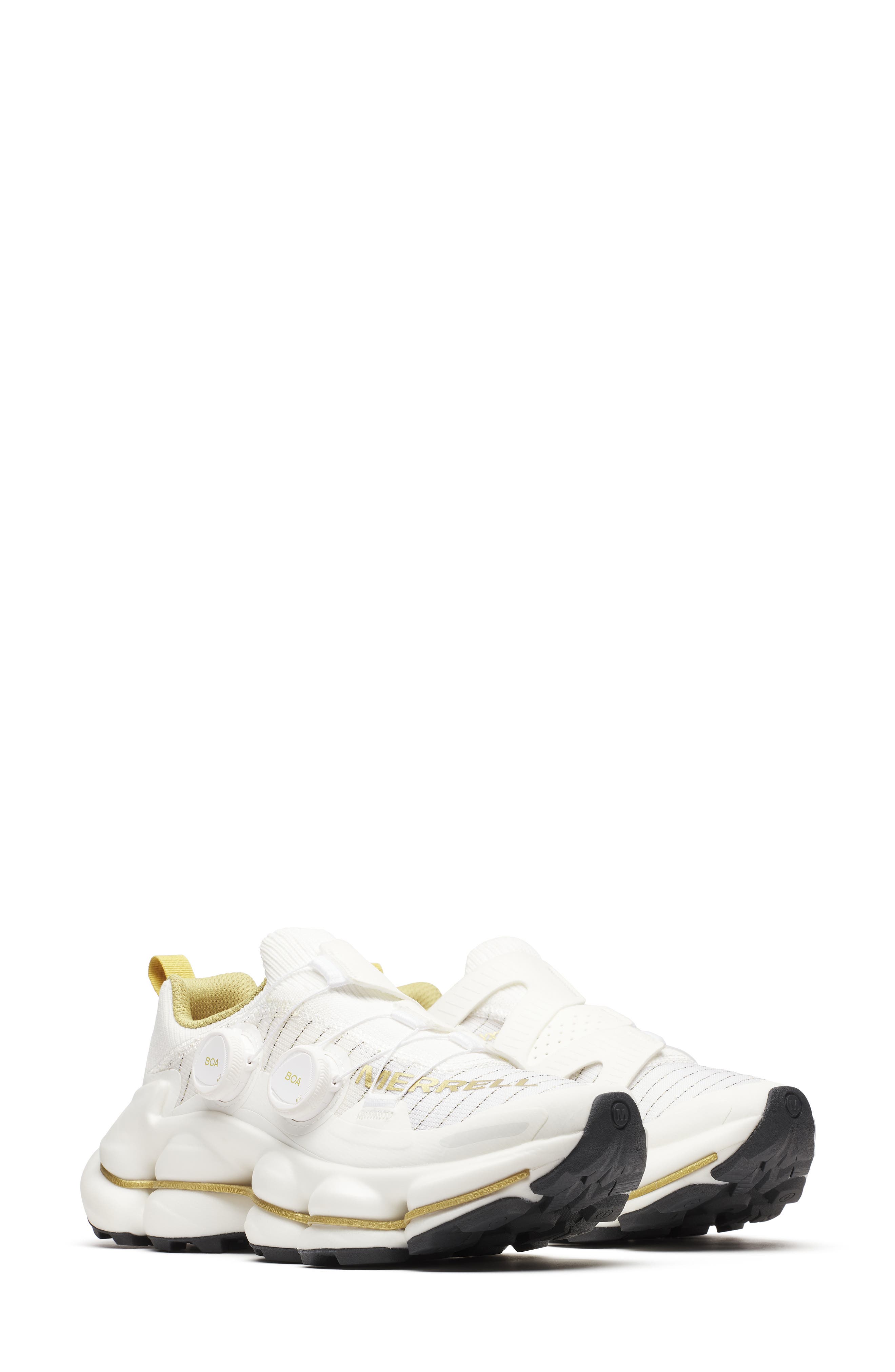 Merrell SpeedArc Surge BOA<sup>®</sup> Trail Running Shoe, Alternate, color, Boa/ White