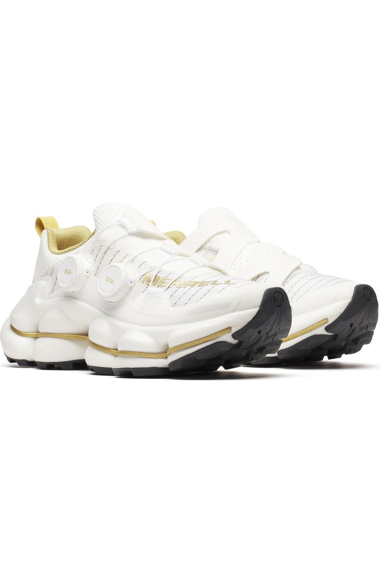 Merrell SpeedArc Surge BOA<sup>®</sup> Trail Running Shoe, Alternate, color, Boa/ White