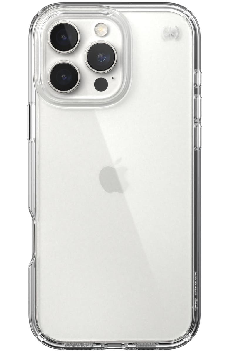 Speck Presidio Perfect Clear Case for Apple iPhone 16 Pro Max, Main, color, Clear