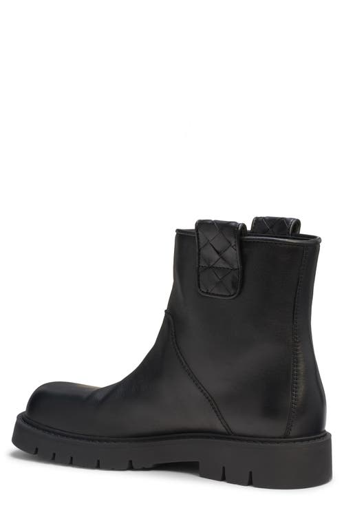Bottega Veneta Haddock Tubular Boot In 1000 Black