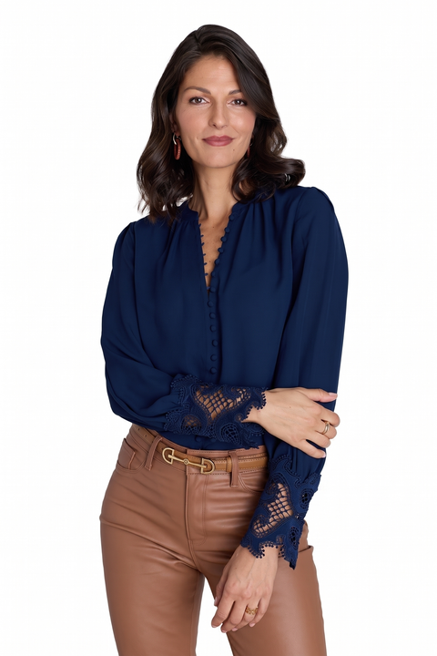 Blake Lace Sleeve Blouse