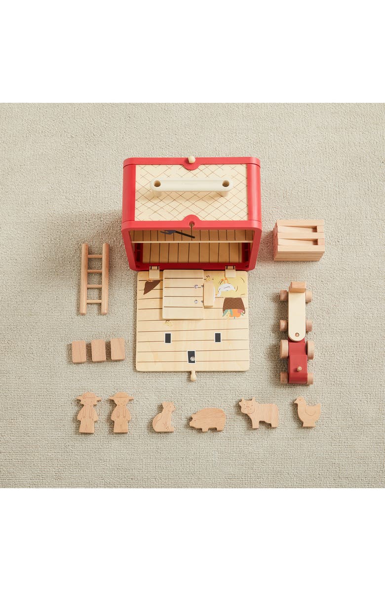 Wonder & Wise by Asweets Take With Me Farm Playset, Alternate, color, Multi