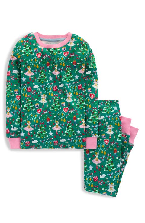 Kids' Print Fitted Two-Piece Pajamas (Toddler, Little Kid & Big Kid)