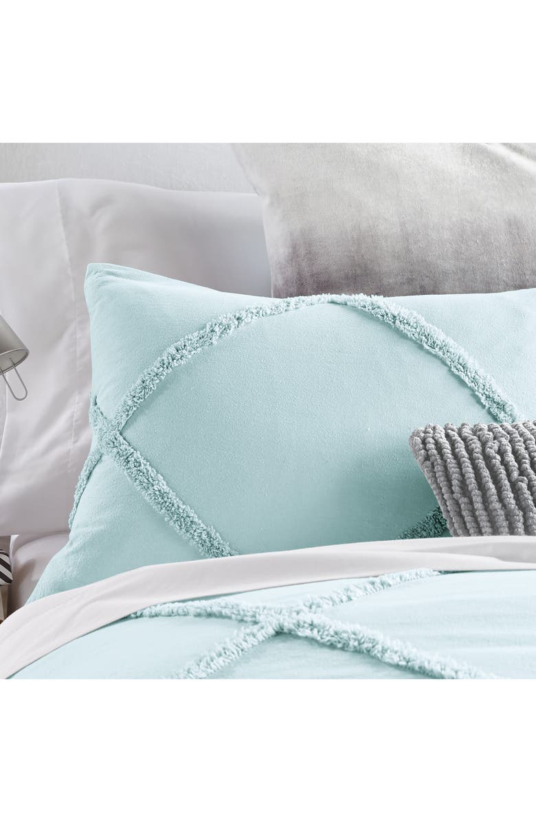 PERI HOME KIDS Chenille Lattice Comforter & Sham Set, Alternate, color, 